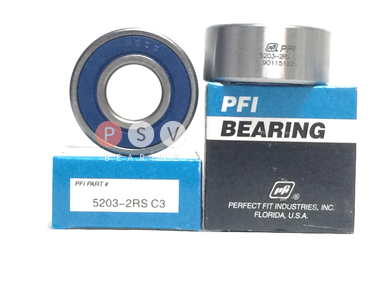 Bearing PFI 5203-2RS C3 17x40x17.5 photo 1