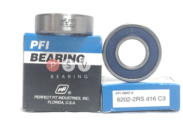 Bearing PFI 6202-2RS d16 C3 16x35x11 photo 1