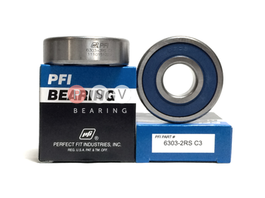 Bearing PFI 6303-2RS C3 17x47x14 photo 1