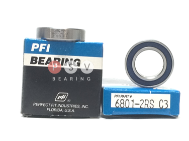 Bearing PFI 6801-2RS C3 12x21x5 photo 1