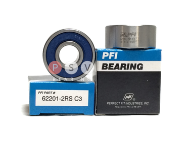 Bearing PFI 62201-2RS C3 12x32x14 photo 1