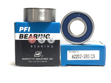 Bearing PFI 62202-2RS C3 15x35x14 photo 1
