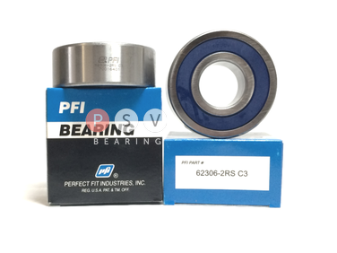 Bearing PFI 62306-2RS C3 30x72x27 photo 1