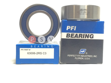 Bearing PFI 63006-2RS C3 30x55x19 photo 1