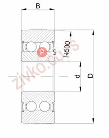 Bearing Z&S LR5304NPPU 20x62x22 photo 5